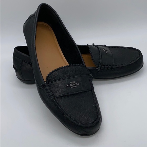 Coach Shoes - Coach | Odette Pebble Grain Leather loafers